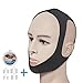 Anti Snoring Chin Strap & Anti Snoring Vent by Searick. Adjustable Sleep Aid Device for Men, Women and Kids. Nasal Dilator for Snoring Reduction Devices - Adjustable Strap with Nose Vents Set of 4 Siz