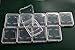 LORJE 10 pcs SD MMC/SDHC Memory Card Plastic Storage Jewel Case