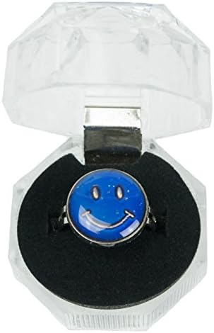 Gift Box - Smiley Face Mood Ring by Groovy Energy