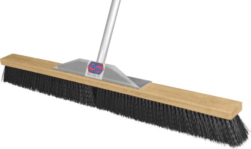 Super Sweep 36-Inch Black Poly Broom