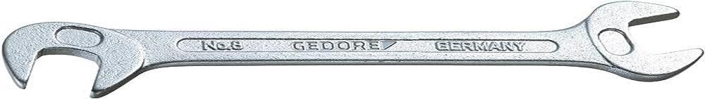 Gedore 8-4,5 4.5 mm Small Double Ended Midget Spanner - Silver