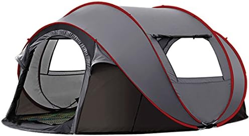 Aoyina Easy Quick Open Outdoor Tents 3-4 People Fully Automatic Pop Up Large Tents For Family Camping Self-Driving Tour