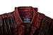 Mens Guardians Distressed Red Maroon Leather Jacket