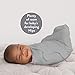 SwaddleMe Original Swaddle Pack of 1 Grey Arrows, Small (0-3 Months, 7-14 Lb, or up to 26 inches)
