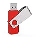 Aiibe 3 Pack USB Flash Drive - 64GB Thumb Drive with Red, Green, Blue Colors