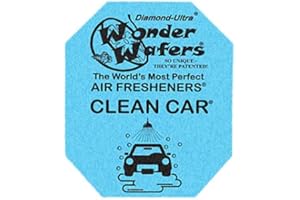 Wonder Wafers 25 CT Individually Wrapped Clean Car Air Fresheners