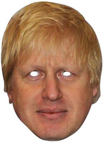 Amazon Com Partyrama Boris Johnson Celebrity Party Mask Single Home Kitchen
