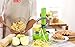 Dash DAP001RD Rapid Electric Potato Peeler Tool + Fruit Skinner with BPA Free Plastic, Auto Shut Off Function, 2 Replacement Blades, Paring Utensil & Recipe Book - Red