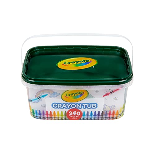 Crayola 240 , Bulk Crayon Set, Cute School Supplies, Gift for Kids, 2