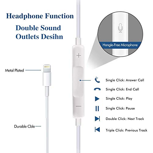 image for ZestyChef Earbuds, Microphone Earphones Stereo Headphones Noise Isolat