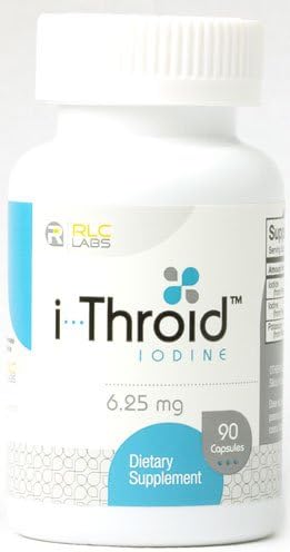 RLC Labs iThroidT -- 6.25 mg - 90 Capsules - 2PC