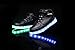 SLEVEL 16 Colors LED Light Up Shoes USB Flashing Sneakers for Kids Boys Girls
