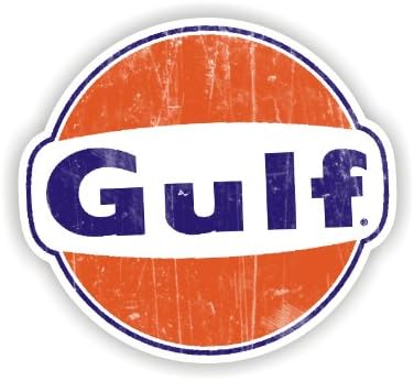 Sea View Stickers Gulf Retro Car Van Sticker
