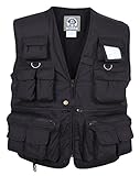 Rothco Uncle Milty Vest, Black, Large