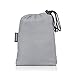 HOMEMAXS Sleeping Bag Liner Travel Sheet Soft and Breathable For Outdoor Picnic Travel Hotel, Grey