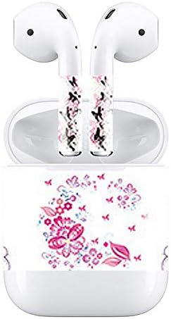 waspuk Earphones Sticker, Easy Install Earphone Skins Customize Wraps Protective Skin Cover Apple AirPods Accessories