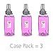 GOJO Antibacterial Foam Handwash, Plum Fragrance, 1250 mL Soap Refill ADX-12 Push-Style Dispenser (Pack of 3) - 8812-03