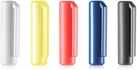 REEDCALE Cap for Apple Pencil, Multi-Functional Apple Pencil Cap Holder with Tip Protection, Built-in Clip for Apple ipad Pro Pencil-5 pack