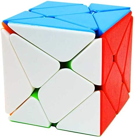 Aasha Jiehui Multicolour Striker-Less Axis Magic Rubiks Cube