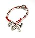 MIZZE Made for Luck 72 Names of God Kabbalah Cube Charm (Health, Prosperity, Protection and Happiness) on Red String Bracelet - Women 7