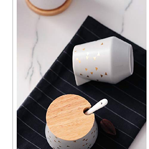 WGGTX Keramik Milchkännchen Zuckerdose Set Haus Coffee House Barista Creamer Pitcher Caffe Werkzeuge – Bild 4