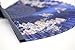 OMyTea® Hand Held Silk Folding Fans with Bamboo Frame - with a Fabric Sleeve for Protection for Gifts - 100% Handmade Oriental Chinese/Japanese Vintage Retro Style - for Women Ladys Girls (WZS-16)