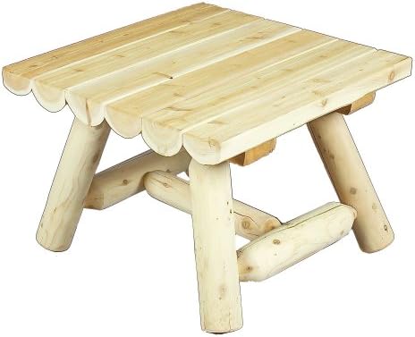 Cedarlooks 0200090 Log Square Coffee Table