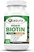 Lezuna Premium Biotin Supplement 10,000 MCG, Vegan Friendly, Non-GMO, All Natural Hair Growth Support, Nail Strength - 120 Capsules