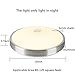 AFSEMOS 12W 10-inch Motion Sensor LED Flush Mount Ceiling Light,Aluminum Acrylic Ceiling Fixture,Surface Mounted Downlight,Auto Switch,With Built-in Body Detector,Warm White 3200K,960lm