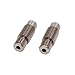 WINSINN Titanium Alloy TC4 V6 Heatbreak All Metal Heat Break - 3D Printer Extruder Hotend Throat M7 Thread - for RepRap 1.75 Filament (Pack of 2Pcs)