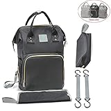 G-Leaf Diaper Bag Backpack Multi-Function Waterproof Travel Backpack Nappy Bags for Baby Care with A Changing pad & Grocery Bag