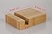 2pack Desktop Cell Phone Stand for iPhone, AuroTrends Portable Bamboo Smartphone Holder- Simple Natural and Elegant- Universal Holder Stand Compatible with Cell Phones and iPad Mini (Old Size)