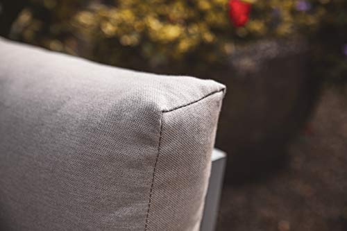 Greemotion Lounge-Set Aruba aus Aluminium für 4 Personen, 3-teilig, Grau Mittel – Bild 8