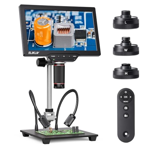 Elikliv Magnetic 3-lens Digital Microscopes