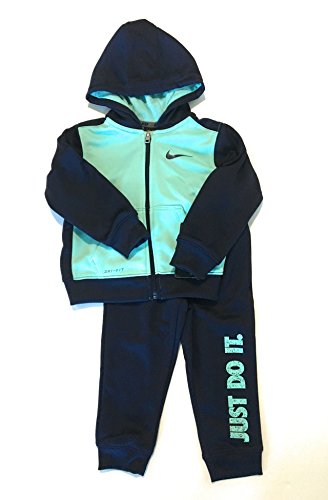 Nike Infant Boys Just Do It Dri-Fit Tracksuit Binary Blue Size 12 Months