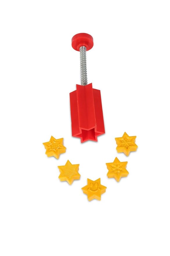 Buy DS Peda Sweet Fast Stamping Cutter Star Shap Plastic Online At 