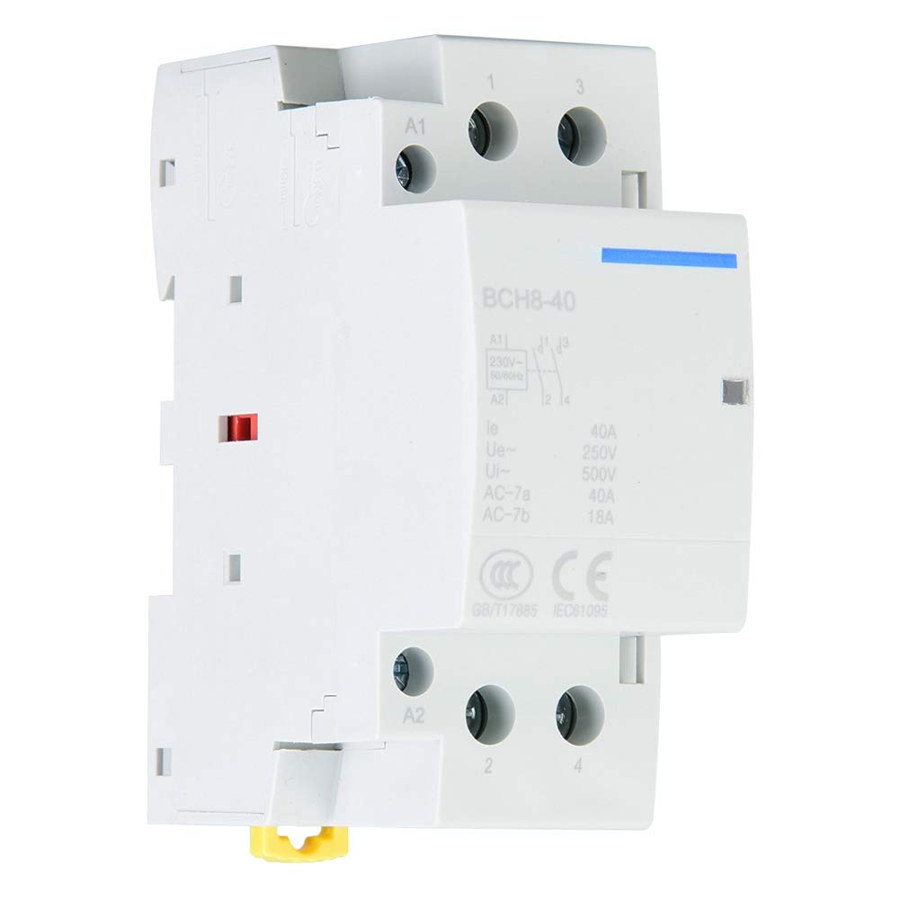 40A Din Rail AC Contactor 2 Pole, Din Rail AC Contactor 2NO 50/60HZ contactor contactor