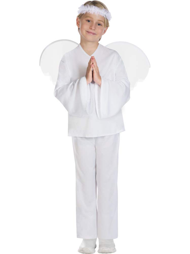 amscan 9908298 Childs Christmas Angel Fancy Dress Nativity Costume (3-4 Years)