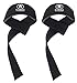 Olympiada Weight Lifting Straps - Wrist Wrap Deadlift Straps for Strength Training, Bodybuilding, Crossfit, and Olympic Lifting - Cotton Padded for Extra Comfort & Wrist Wrap Support - Deadlift Swag