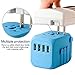 Upgraded Universal Travel Adapter, Castries All-in-one Worldwide Travel Charger Travel Socket, International Power Adapter with 4 USB Ports, AC Plug for Over 150 Countries, Travel Accessories, Blue