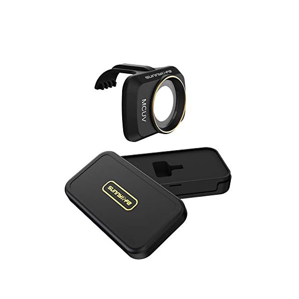 CUEYU Objektivfilter Kompatibel Mit DJI Mavic Mini Drone,Professionelle MCUV CPLMCUV CPL ND/PL 4/8/16/32 Filter Kamera Objektive für DJI Mavic Mini Drone (MCUV)