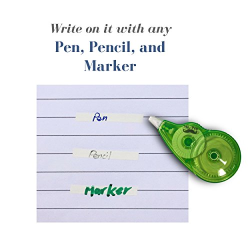 Mr. Pen Correction Set, 3 Correction Tape, 2 Correction Fluid (2in1), 3 Erasers, White