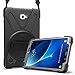 ProCase Galaxy Tab A 10.1 Case 2016 Old Model, Rugged Heavy Duty Shockproof Rotating Kickstand Protective Cover Case for Galaxy Tab A 10.1 Inch SM-T580 T585 T587 Tablet -Black