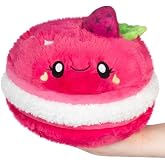 Squishable/Mini Comfort Food Raspberry Macaron Plush Toy