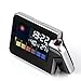 Digital Weather Projection Snooze Alarm Clock Color Display LED Backlight