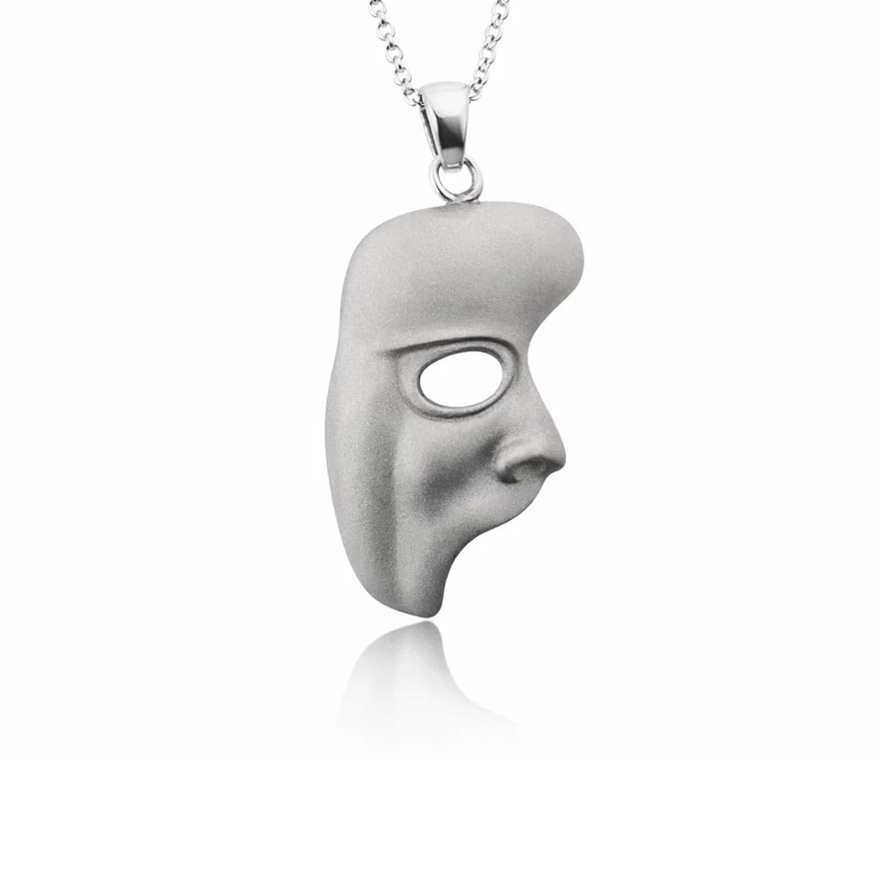Sovats Phantom Of The Opera Mask Pendant For Women 925 Sterling Silver Rhodium Plated
