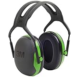 3M Peltor X1A Over-the-Head Ear Muffs, Noise Protection, NRR 22 dB, Construction, Manufacturing, Maintenance, Automotive, Woodworking