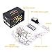 33Ft 100 LED Mini Ball String Lights, Fairy Lights with Remote, 8 Lighting Modes and Timer Function for Bedroom, Garden, Patio, Wedding, Christmas Tree, Warm White