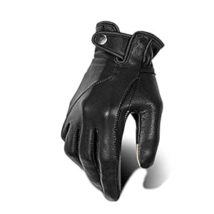 Tylyund handschoenen Lederen Motorhandschoenen Handschoenen Winter Motorhandschoenen Retro Rijhandschoenen Anti-val…