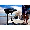 Watersnake-FWDR44-48-Shadow-Bow-Mount-Foot-Control-Motor-Black-48-inch